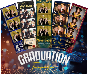 Graduation Photobooth Template
