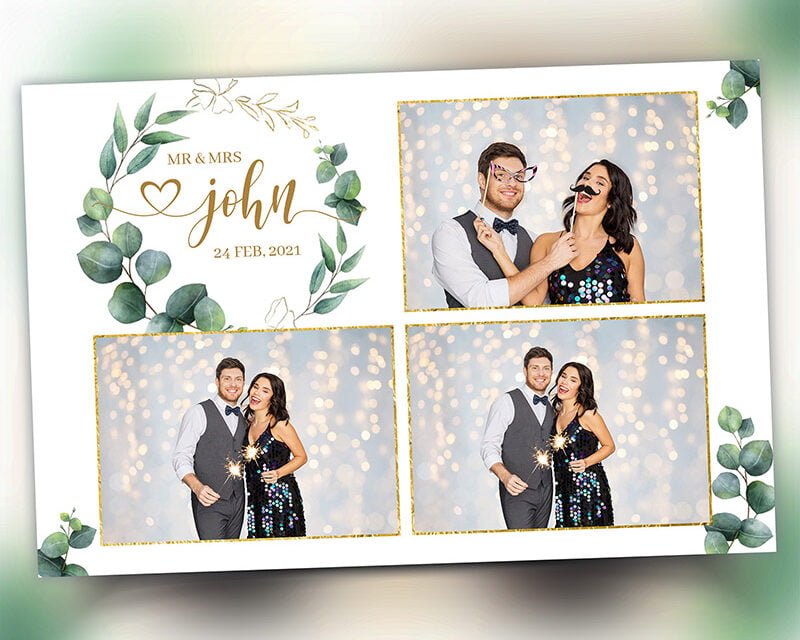 Wedding Photobooth Template