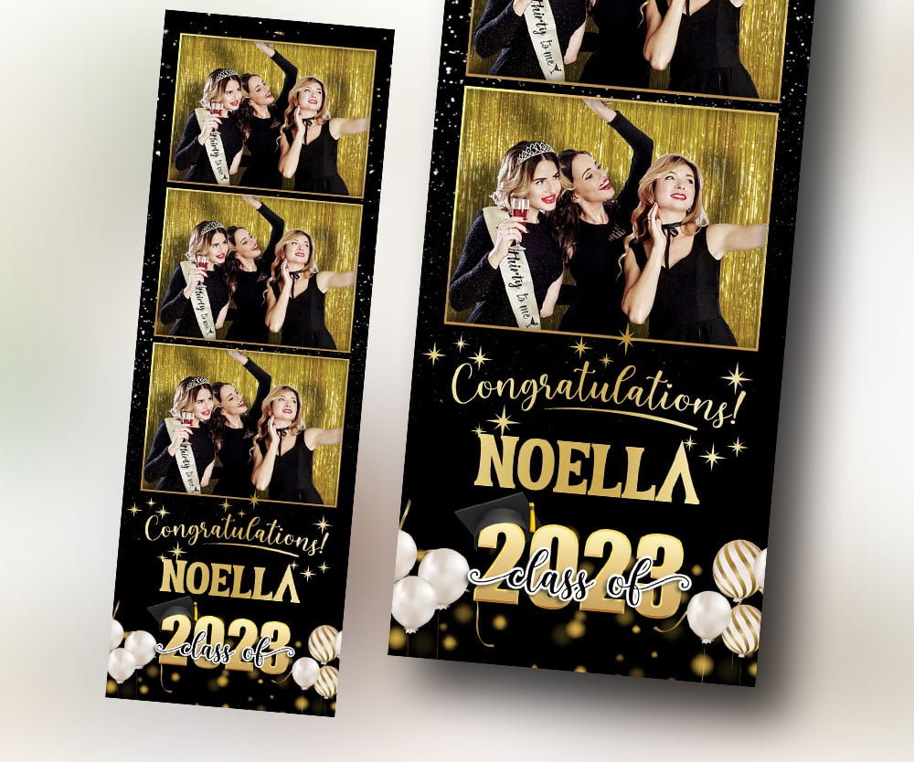 Graduation Photobooth Template 2x6